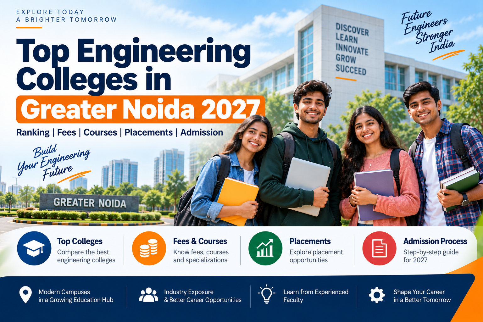 Top Engineering Colleges in Greater Noida 2027: Ranking, Fees, Courses & Admission